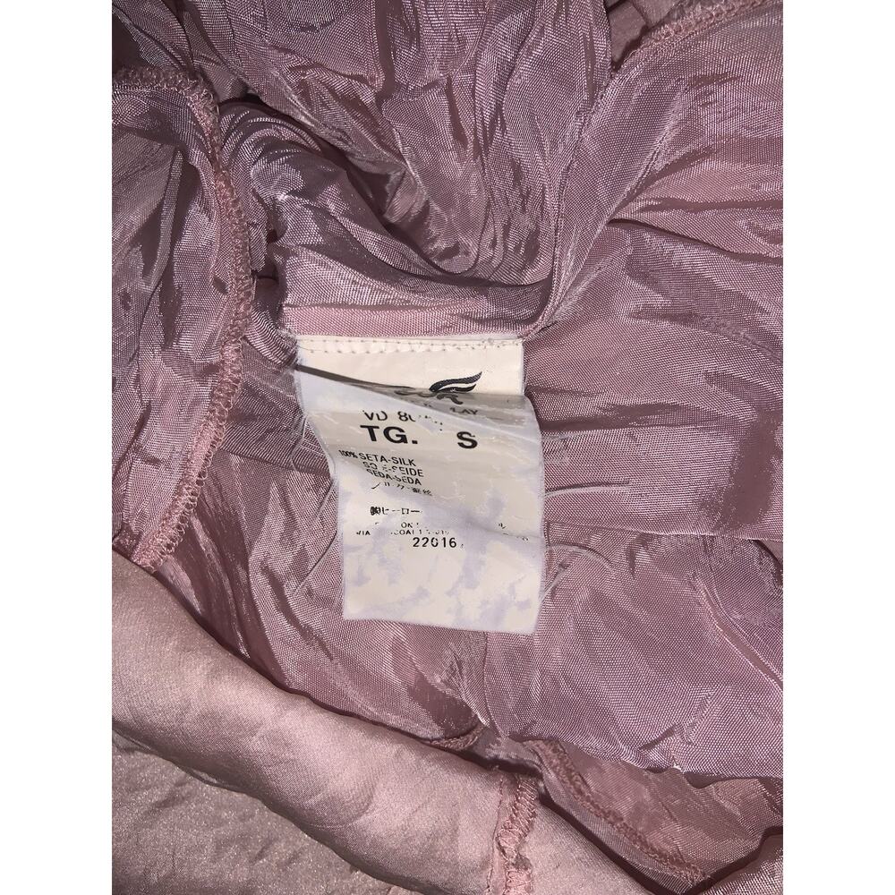 We Are Replay Uniform 4 angels Pink Y2k Silk Slip Dress Cat Open Back Sz Small - Picture 10 of 13